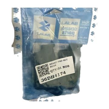 Balata Freno Disco Trasera Pulsar160 Ns Td, Pulsar160 N, Pulsar N160, Pulsar400 Ns, Pulsar250 N, Pulsar N250, Pulsar150R, Pulsar180 Ug5 Original Bajaj Calidad India