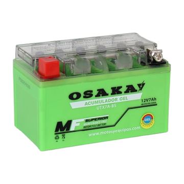 Bateria Ytx7A-Bs = Ctx7A-Bs (+, -) Gel Osaka 250Z, Ds150, Cs125, Ws150, Dm125, Tc200, Tc250 Motonetas