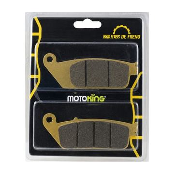 Balata Freno Disco Cm250, Cbr600, Del V200 Negro/Naranja, Shadow750, Del Bandit600 Izq y Der, VnNitrox200 =1301-113 Motoking