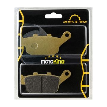 Balata Freno Disco Trasera 250Z, 170Z, 200Z, 280Z, Rt200, Rt200Gp, Tornado250, Tras V200, Tras Tornado300, Vx250, Blackbird250, Vn Hyper280, Tras Storm250 Roja Motoking = BASA136 = 1301-FA174s., STORM250
