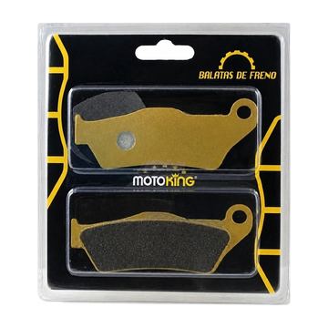 Balata Freno Disco Delantero Pulsar135, Pulsar160, Pulsar400 Ns, Pulsar200 Ns, Pulsar 200Ns, Pulsar 400Ns, Ybr125, Fz16 Motoking