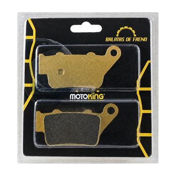 Balata Freno Disco Trasera Pulsar200 Ns, Pulsar220, Pulsar200 Rs, Pulsar200 As Dominar400 Bajaj, Bmw F800, F750, G310, R1250, Husqvarna 401, Ktm Duke390, Tras Ktm Duke200, Tras Gixxer250Sf = 1301-121 Motoking