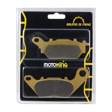 Balata Freno Disco Delantero Yamaha Crypton115, Ybr125G, Tras Yamaha R15, Yamaha R3, Mt03 Traseras, N Max155 Del = -118 Motoking