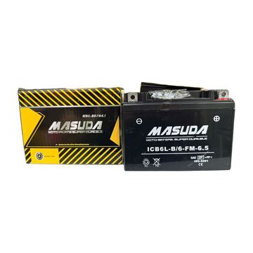 Bateria Icb6L = Yb6.5L-B = 12n6.5 Gel Masuda Ft125, Ft150 Grafito, Ft150Ts, Vn Xpress, Kurazai Classic125, Dm250X, Sptfire200, Sptfire250, Ft200 Gts
