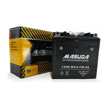 Bateria 12N9-3B = 12N9-4B (+, -) Gel Masuda 200Z, 250SZ, Vento Lucky 7 400 20-21, Reptile150 Trek 20-22, Reptile150 Xt 20-21, Reptile200 Trek 21-24, Rocketman250, Tornado250, Storm250 (Se puede vende en lugar de la 12N7-4A Es el mismo tamaño, mas amperaje osea retiene mas carga)