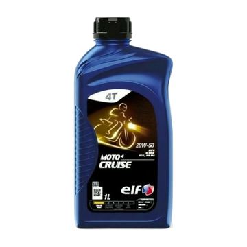 Aceite 4T Mineral Total Elf 20W-50 1 Lt Moto Cruise Jaso MA2