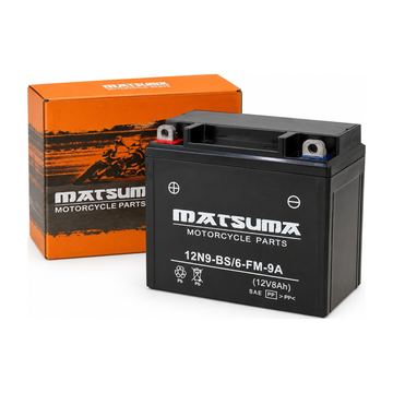 Bateria 12N9-3B = 12N9-4B (+, -) Gel Matsuma 200Z, 250SZ, Vento Lucky 7 400 20-21, Reptile150 Trek 20-22, Reptile150 Xt 20-21, Reptile200 Trek 21-24, Rocketman250, Tornado250, Storm250 (Se puede vende en lugar de la 12N7-4A Es el mismo tamaño, mas amperaje osea retiene mas carga)