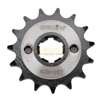Engrane Tracc Delantero 428-15T Cgl125, Ft125, Ft150, 125Z Standar Piñon