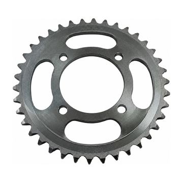 Engrane Tracc Trasero 428-38T Honda Cgl125 Tool, Ft125 Sport, Ft125, Xft125, Veloci Razzer200, Vn Ryder150, Lithium150 Concava Cromada