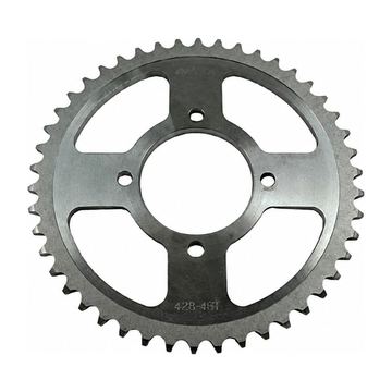 Engrane Tracc Trasero 428-46T Yamaha Ybr125, 170Z, Ex200, Rt200 Compatible con Nueva Ft200 22-25 Paso 520