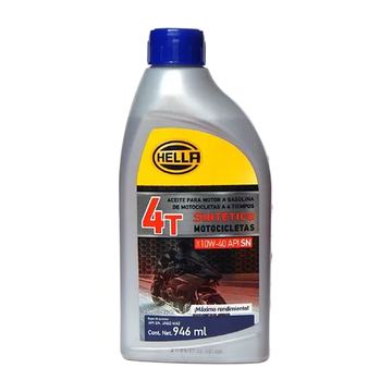 Aceite 4T Sintetico Hella 10W-40 1L