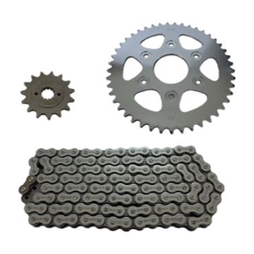 Engranes C/Cadena 520-45T/15T Bj Dominar400, Dominar250 Kit Arrastre