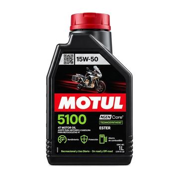 Aceite 4T Technosyntethic Motul 5100 15W-50 1 LT