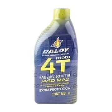 Aceite 4T Mineral Raloy 20W-50 1H Jaso