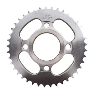 Engrane Tracc Trasero 428-41T Ft150Ts Amarilla y Verde, Veloci Boxter, Ft150S, 125Fl, Dt150 Sport Concavo = Centro y Hoyos De Ft125