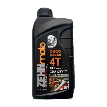 Aceite 4T Sintetico Zehn Racer 20W-50 1L JASO MA2 1Lt Api Sn / Sm /SL / SJ / SH / SG