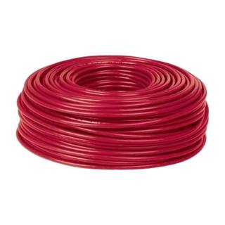 Cable Calibre 18 Instalacion Electrica Autotune Rojo (Se Vende X Metro) Rollo 100M Rojo