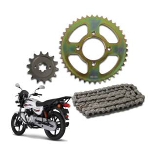 Engranes C/Cadena 428-43T/14T Bj Discover125 5G Kit Arrastre Cadena 428-120L