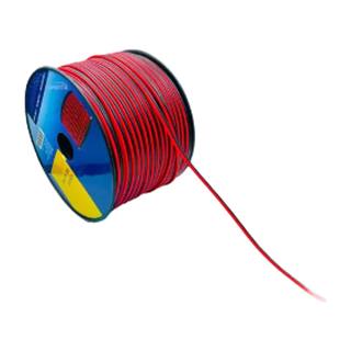 Cable Calibre 18 Instalacion Electrica Doble Bicolor Negro Rojo (Se Vende X Metro) Rollo 100 Mts