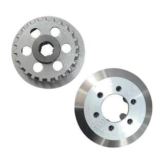 Plato Embrague Clutch Solo Vn Tornado250 19-20, Vn Thunderstar250, 250Z, It 250Sz 15, Dm200, It Dt200Sp 17, Dt250, Tc200, Tc250, Rt200, It Ft200 14-15, It Ft200Ama 15, It Ft250 15-16, It Ft250Ts 16-17, Rocketman250, Crossmax250, Vento Gt250, Thriller200, Vn Screamer250 Sportiva, Storm250, Cyclone200 6 Tornillos, 6 Pastas Promoto