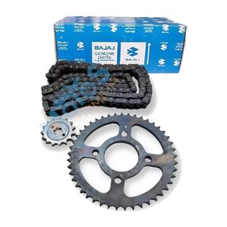 Engranes C/Cadena 428-45T/15T Bj Pulsar150 NS, Pulsar150 As, Pulsar160 Ns Cadena 520H-110L Kit Arrastre