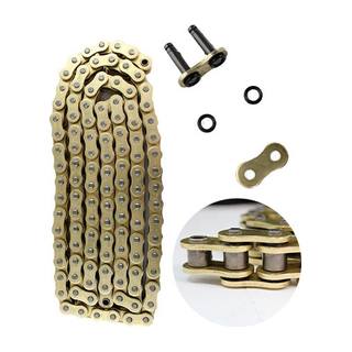 Cadena Traccion 525H-116 Dorada Gold Reforzada Deportivas De 900 Cc A 1,100 Cc