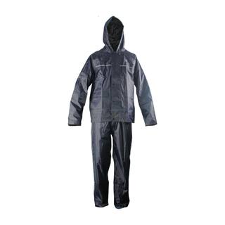 Impermeable Premium C/Pantalon Azul Italika Talla Grande
