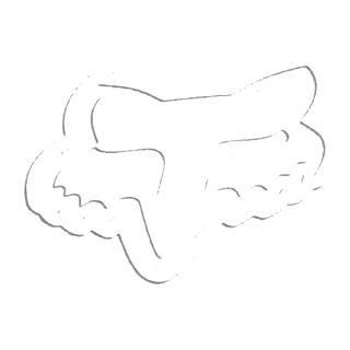 Calcamonias/Estampas Fox-blanco