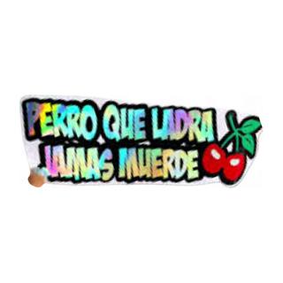 Calcamonias/Estampas Sticker Perro que ladra