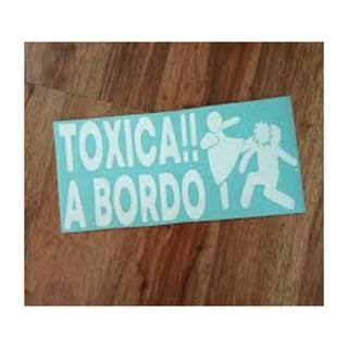 Calcamonias/Estampas Toxica A Bordo