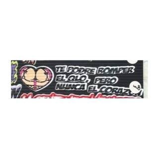 Calcamonias/Estampas Sticker Te podre romper el QLO