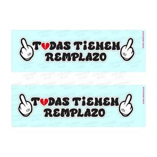 Calcamonias/Estampas Sticker Todas tienen remplazo