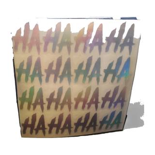 Calcamonias/Estampas HAHAHAHAHA-Reflejante