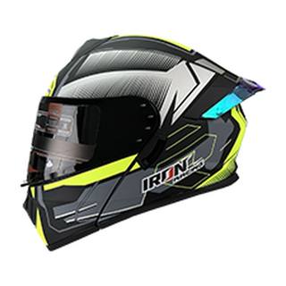 Casco Abatible Dot Ece Phantom Amarillo L