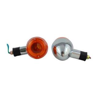 Direccional Chopper Italika Rc200, Vn Thriller200 Plateadas, Mica Ambar. Masuda Par