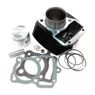 Cilindro Completo Ft125, Dt125, Ft125Ts, Cgl125 Tool, Dt125, Ft125Ts, Forza125, Xft125, Dm125 (Piston, Anillo, Pasador, Seguro, Empaques)