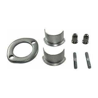 Abrazadera Escape (Jgo) Ft125, Ft150, Ft150 Grafito, Ft150Ts, Vn Xpress, Ryder, Lithium Seguro Escape Brida, Medias Lunas, Birlos y Tuercas