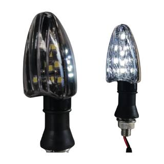 Direccional Mariposa Negra Led Blanco