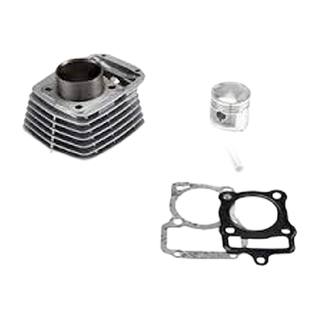 Cilindro Completo Ft125, Dt125, Ft125Ts, Cgl125 Tool, Dt125, Ft125Ts, Forza125, Xft125, Dm125 (Piston, Anillo, Pasador, Seguro, Empaques) Plata