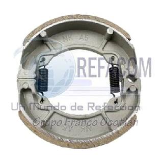 Balata Freno Tambor Ft110, Dt110, Suzuki Ax100, Ft115 Asbesto Matsuma, TVS TRAS MOTTU