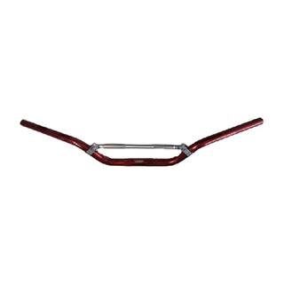 Manubrio Aluminio Deportivo Rojo Con Barra Estabilizadora Compatible con Ft125, Ft150, Ft150Ts, Ft180, Ft200, Ft250, Vn Xpres, Lithium, Ryder