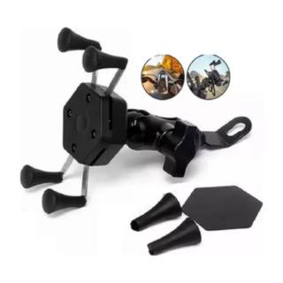 Soporte Porta Celular Para Moto Base Atornillable