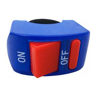 Boton Faro Auxiliar De Abrazadera 2 Cables Azul Encendido/Apagado (1Pz)