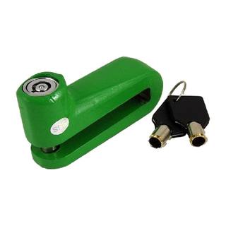 Candado Disco Freno Antirrobo Moto 10mm Verde