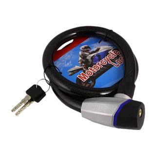 Candado Seguridad Cadena Cable De Acero Antirobo P/Moto 1