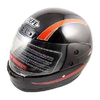 Casco Cerrado Negro Brillo M-L