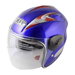 Casco Niño 3/4 Azul Grafitado