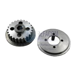 Plato Embrague Clutch Solo 4 Tornillos Ft125, Ft150, Rc150, 125Z, 150Z, 150SZ, 170Z, Dt125, Dt150, Dm150, Rc125 Reforzado