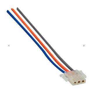 Conector Para Botones De Motoneta 3 Cables Cs125, Ds125, Ds150, Gs150, Ws150, D125, D150 Masuda