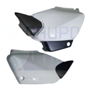 Cubiertas Laterales Izq/Der Honda Cargo125, Cg125 (Juego 2Pz) Blancas